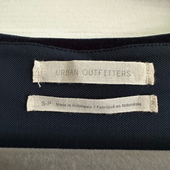 Urban Outfitters Blue Velvet Romper - Picture 3 of 8